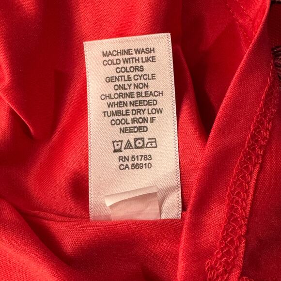 Maurices Large Top Floral Hi-Low Hem Sleeveless Stretch Lined Tiered Square Neck - Picture 10 of 10